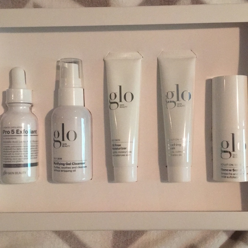 Glow skin beauty Exfoliation & oily skincare kit